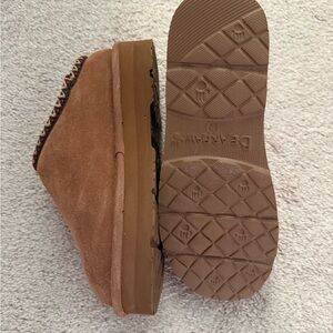 BearPaw Tan Ankle Boots - Worn 1x